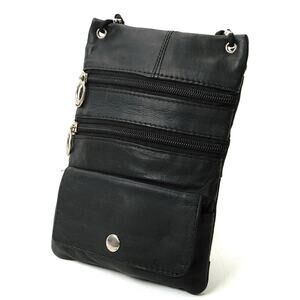 Vintage MARSHAL Genuine Leather Travel Crossbody/Necklace